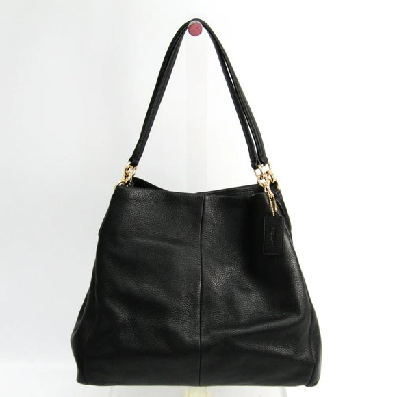 Coach Handbags - Coach Pebbled Phoebe Shoulder Bag